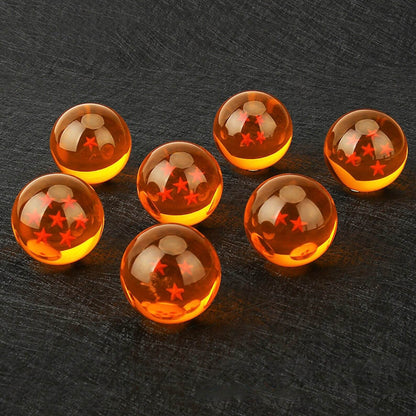 7 Dragon Crystal Balls Set