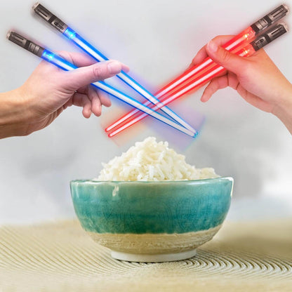 Lightsaber Chopsticks in Jedi Style