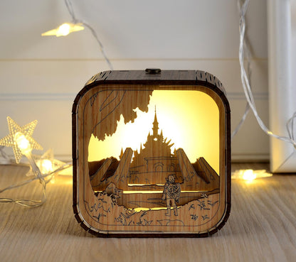 Zelda 3D LED Music Box